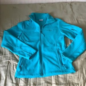 Columbia Fleece Zip-Up Jacket EUC